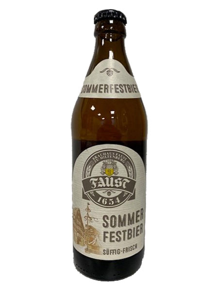 Faust Sommer Festbier Süffig-Frisch 20 x 0,5l