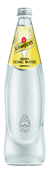 Schweppes Tonic Water Glas 6 x 0,75l