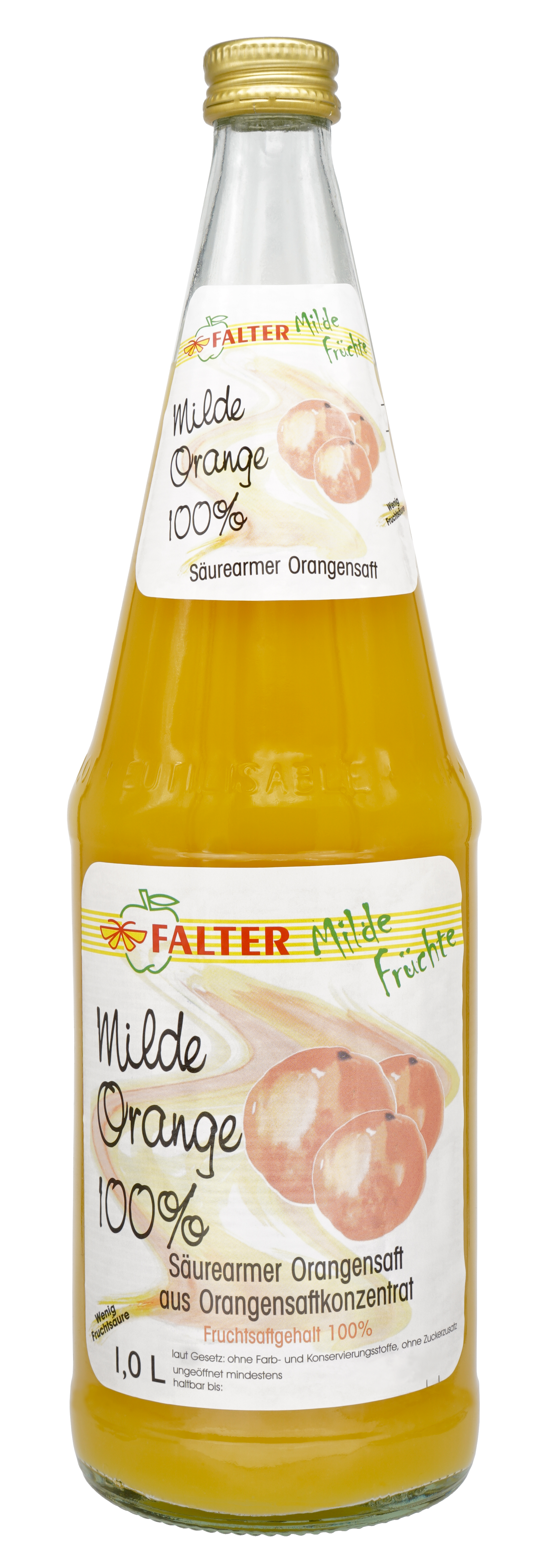 Falter Milde Orange 100% 6 x 1l